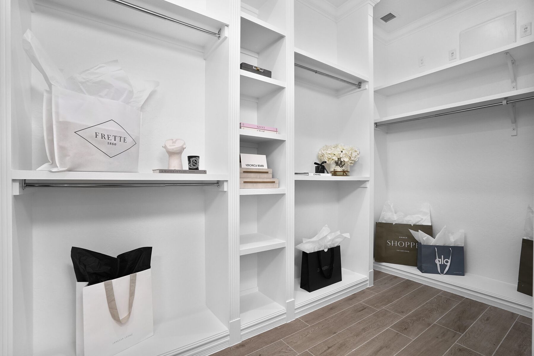 Primary Closet &mdash; Diamond Homes, El Paso