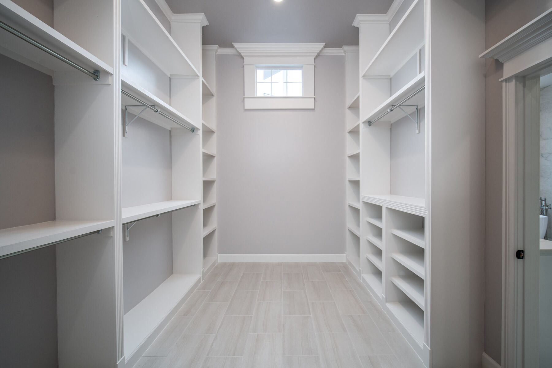 Primary Closet &mdash; Diamond Homes, El Paso