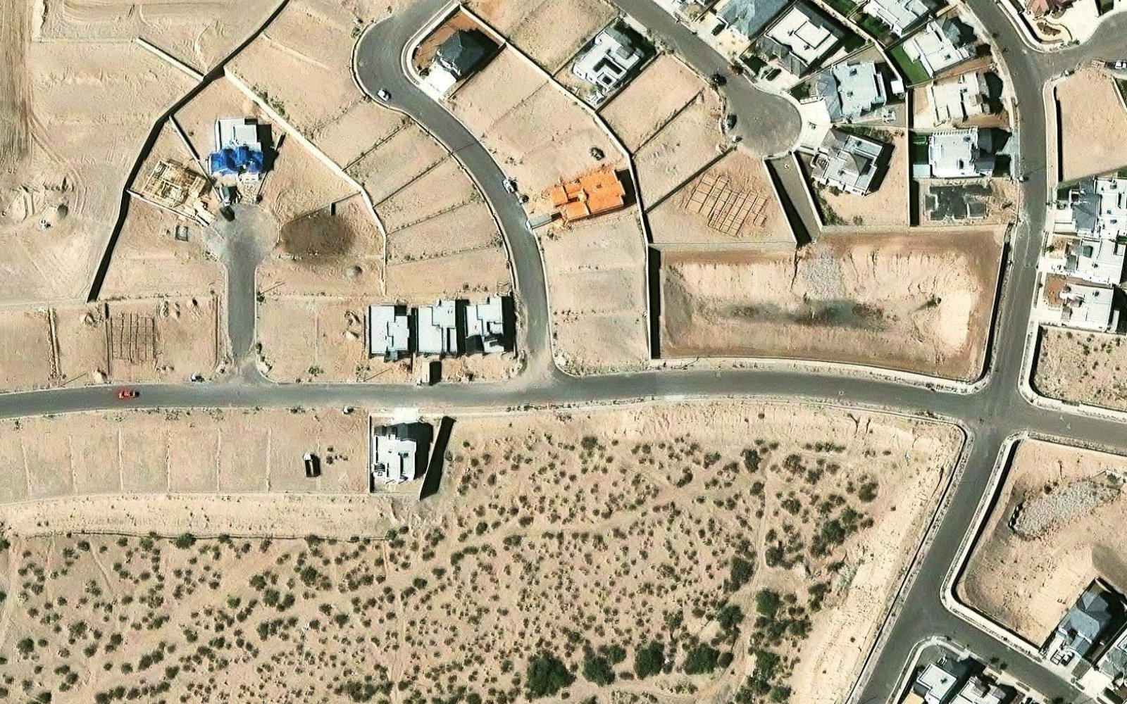 Diamond Homes homesite on Jeff Winton Drive, El Paso